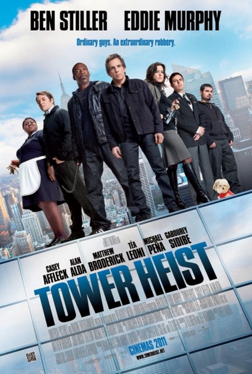 Tower Heist, poster Ben Stiller Eddie Murphy