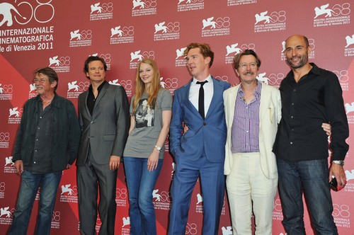 Venezia 2011, La Talpa: Gary Oldman e Colin Firth spie d'altri tempi