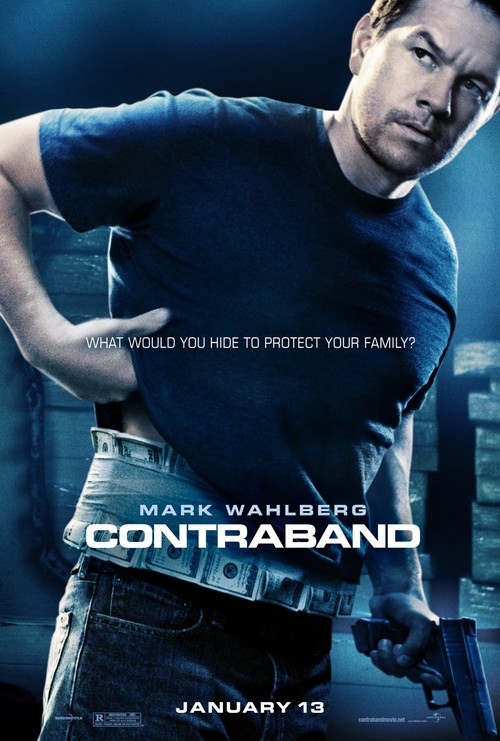 Contraband, poster con Mark Wahlberg