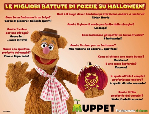 Halloween, video auguri dei Muppet con poster 
