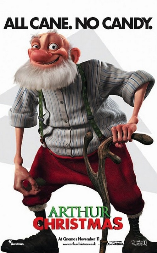 Il Figlio di Babbo Natale, 5 character poster di Arthur Christmas