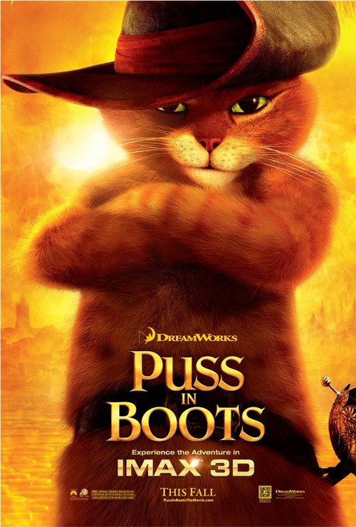 Il gatto con gli Stivali, poster IMAX