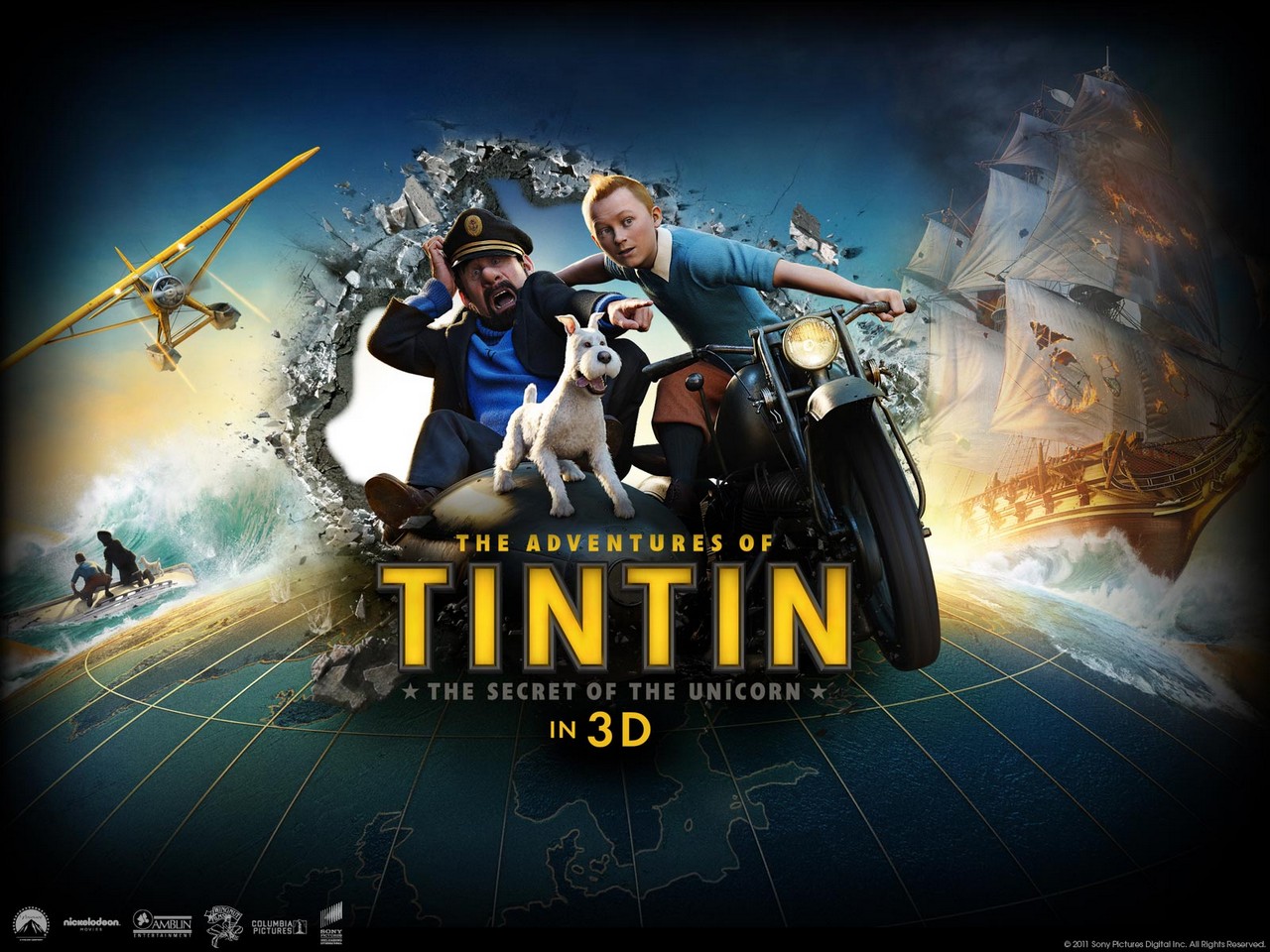 Le Avventure di Tintin: Il Segreto del Liocorno, 10 wallpaper