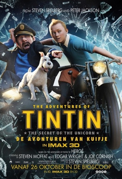 Le Avventure di Tintin: Il segreto del liocorno, 2 poster