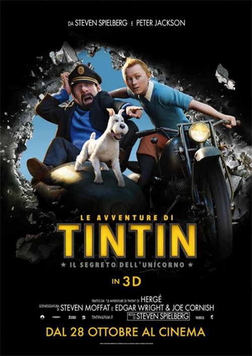 Le avventure di Tintin: Il segreto dell'unicorno, recensione in anteprima