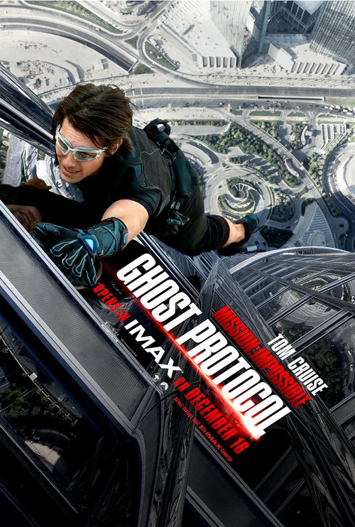 Mission Impossible: Protocollo Fantasma, poster IMAX
