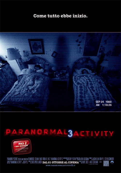 Paranormal Activity 3, recensione