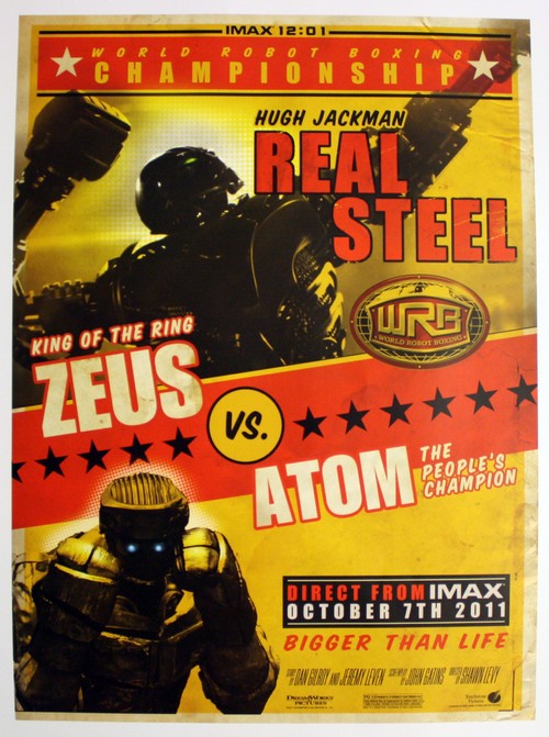 Real Steel, poster IMAX da collezione