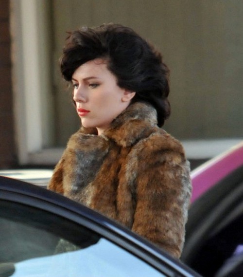 Scarlett Joahnsson in Under the Skin, immagini