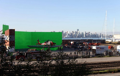 Superman Man of Steel, foto dal set con Henry Cavill (10)