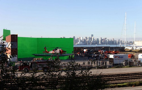 Superman: Man of Steel, foto dal set con Henry Cavill