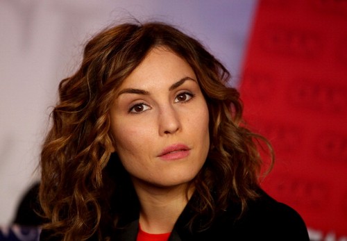 Lancia Cafe Hosts Coffe Ciak With Noomi Rapace – October 31, 2011
