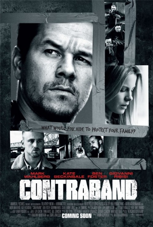 Contraband, poster con Mark Wahlberg e Kate Beckinsale
