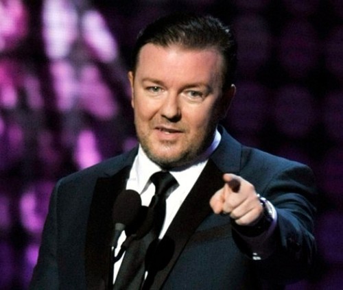 Ricky Gervais presenterà di nuovo i Golden Globes
