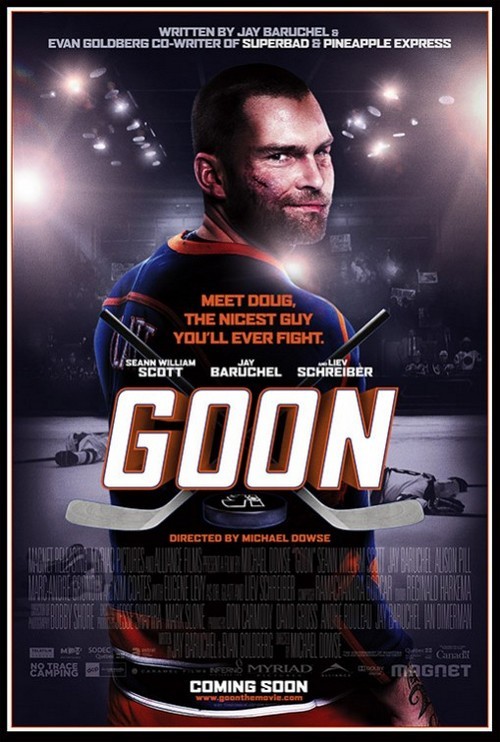Goon, poster con Seann William Scott