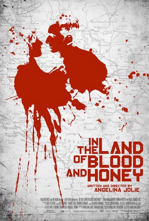 In the Land of Blood and Honey, primo poster del film di Angelina Jolie