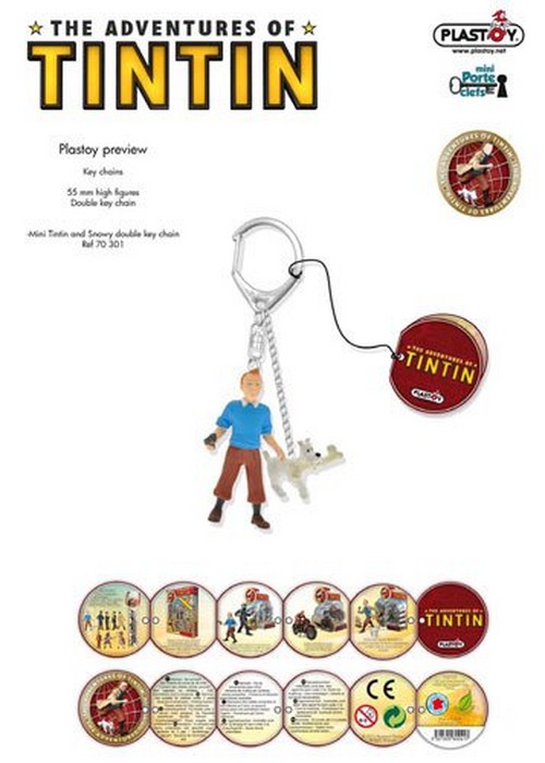 Le Avventure di Tintin, action figures e videogame 