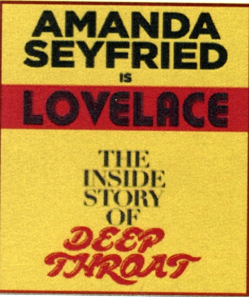 Lovelace, primo poster e sinossi