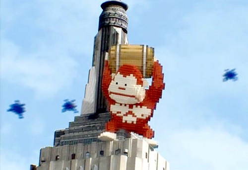 Pixels, il cortometraggio del film Sony