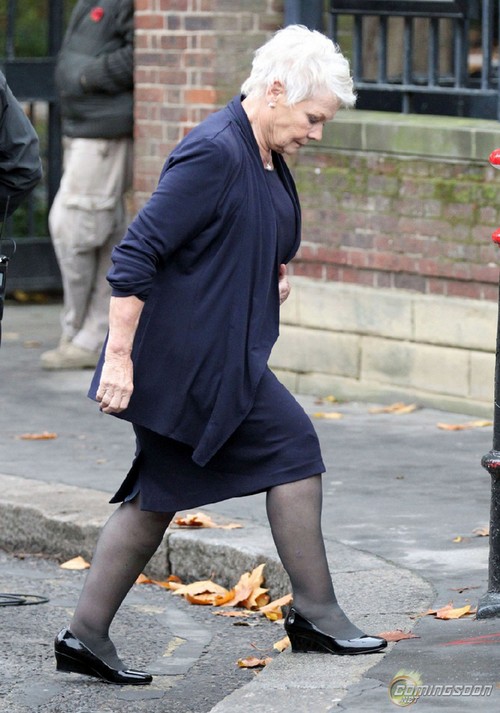 Skyfall, prime foto dal set con Daniel Craig e Judy Dench