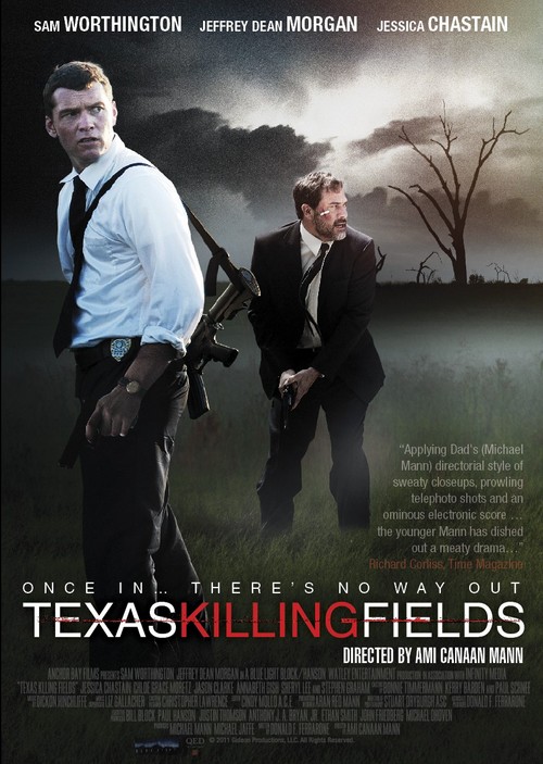Texas Killing Fields, poster con Sam Worthington e Jeffrey Dean Morgan