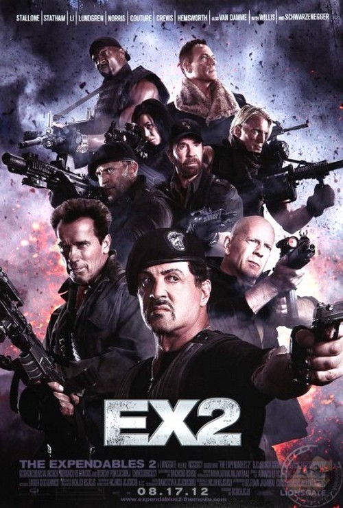 The Expendables 2, nuovo poster