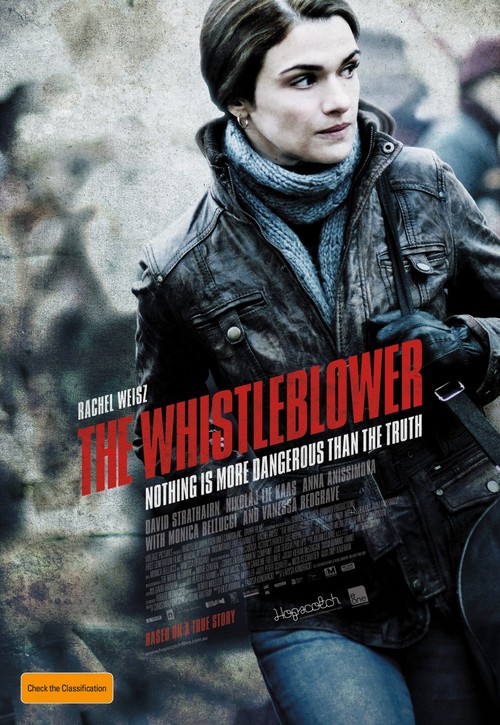 The Whistleblower, poster con Rachel Weisz