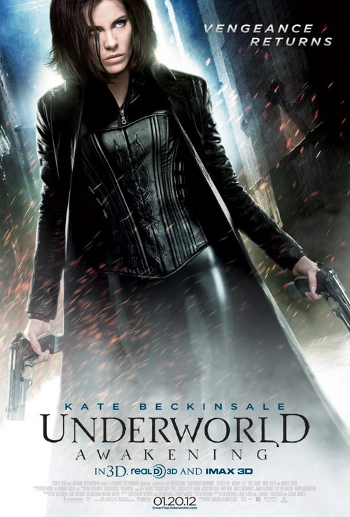 Underworld Il risveglio: poster con Kate Beckinsale