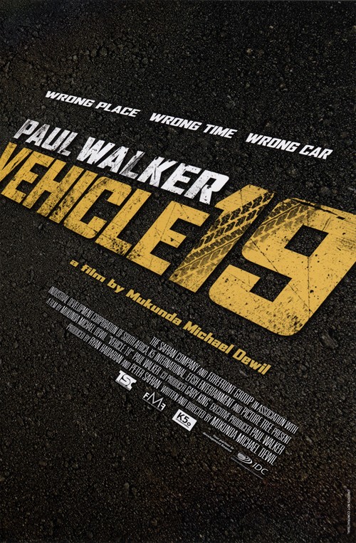 Vehicle 19: poster, sinossi e immagini con Paul Walker