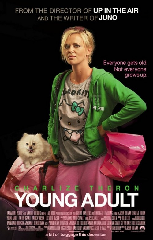Young Adult, poster con Charlize Theron