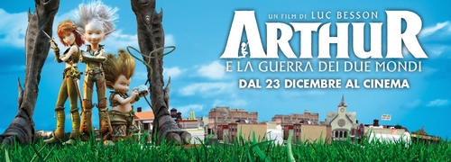 Al cinema dal 23 dicembre 2011: Arthur e la guerra dei due mondi, Capodanno a New York, Emotivi anonimi, Il figlio di Babbo Natale, Il magico Natale di Rupert, Il principe del deserto