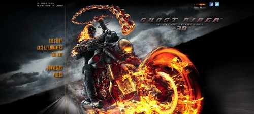 Ghost Rider: Spirit of Vengeance, sito ufficiale e wallpaper