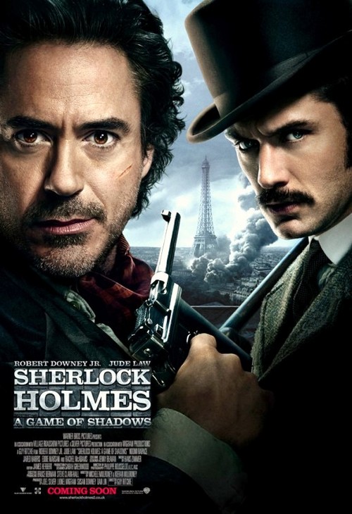 Sherlock Holmes: Gioco di ombre, 4 poster e 9 video