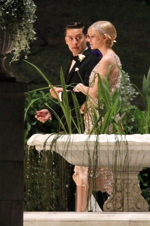 The Great Gatsby, foto dal set con Leonardo DiCaprio