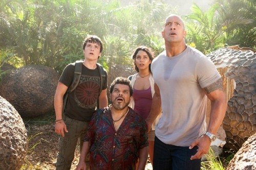 Viaggio nell'isola misteriosa, immagini con Dwayne Johnson