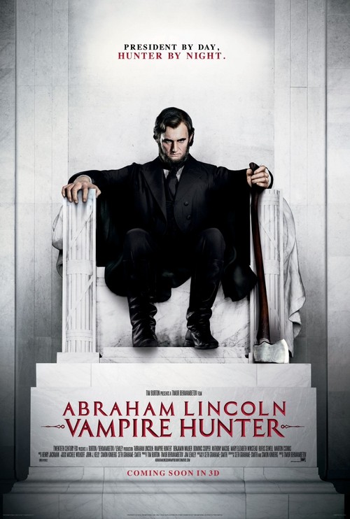 Abraham Lincoln: Vampire Hunter, un poster e nuove immagini