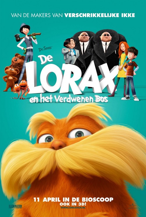 Lorax-Il guardiano dellla foresta, poster internazionale
