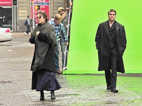 Low Life, foto dal set con Joaquin Phoenix e Marion Cotillard