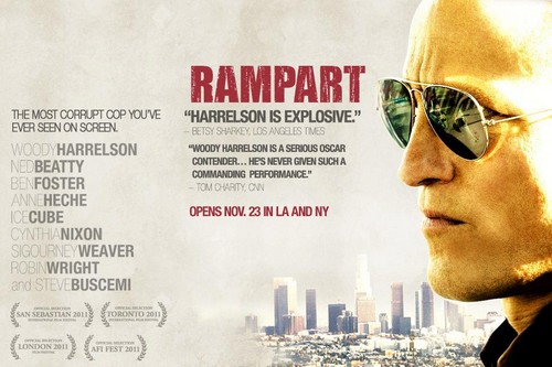 Rampart, 2 poster con Woody Harrelson