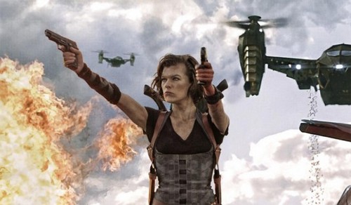 Resident Evil: Retribution 3D, prima immagine ufficiale con Milla Jovovich