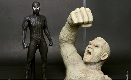 Spider-Man 3, l'action figure black di Tobey Maguire