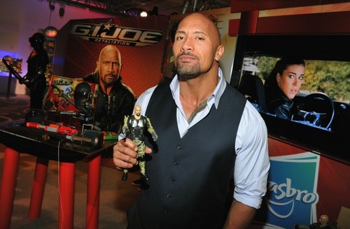 G.I. Joe: La vendetta, Dwayne Johnson presenta le action figures ufficiali