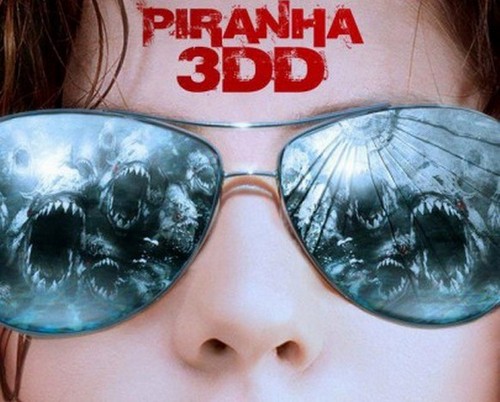Piranha 3DD, A Little Bit Zombie, ATM, Red Lights: poster horror