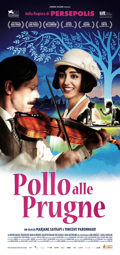 Pollo alle prugne: trailer italiano, poster e trama