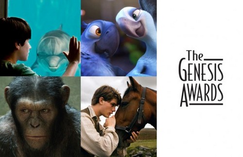 The Genesis Awards 2012, nomination: in lizza L'incredibile storia di Winter il delfino e War Horse