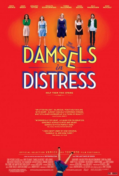 Damsels in distress, trailer e poster