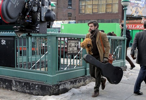 Inside Llewyn: foto dal set con Oscar Isaac, Justin Timberlake e Carey Mulligan