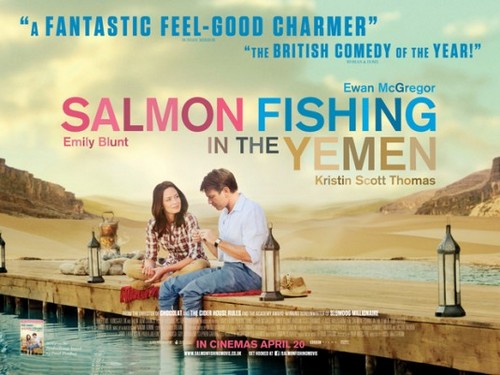 Salmon Fishing the Yemen, trailer e poster