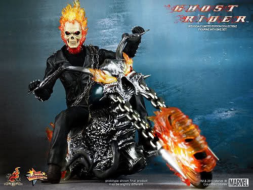 Ghost Rider, l'action figure di Nicolas Cage