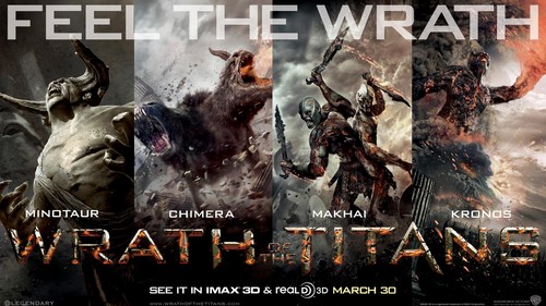 La furia dei Titani, clip e poster di Kronos e dei Ciclopi